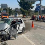 Pikapla otomobil çarpıştı: 3 yaralı