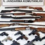 Korkutelinde ruhsatsız silah operasyonu