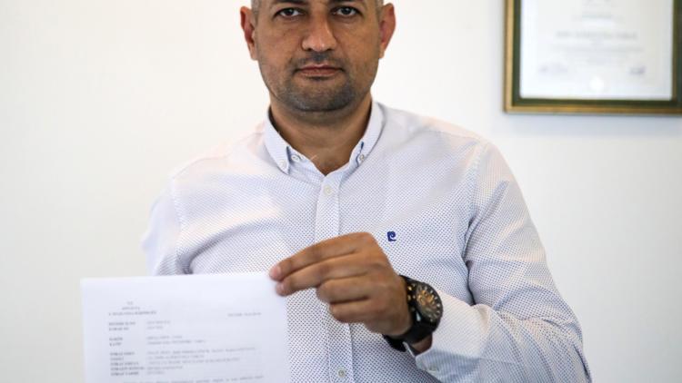 Otomobiline yazılan trafik cezasını sınav belgesiyle iptal ettirdi