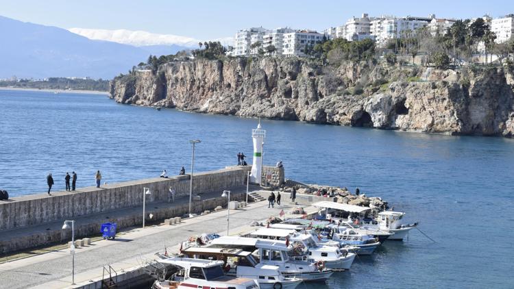 Antalyanın gözde semtinde fırtına sakinliği