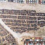 Çürük otomobil mezarlığı