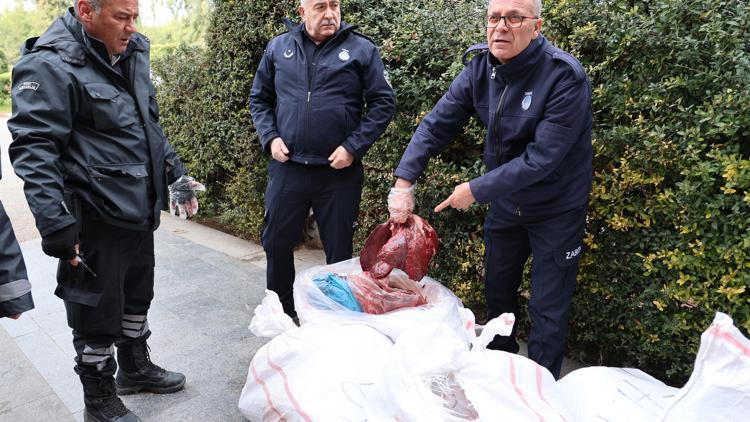 Otobüs terminalinde 1,5 ton karaciğer yakalandı