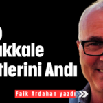ADSO Çanakkale Şehitlerini Andı