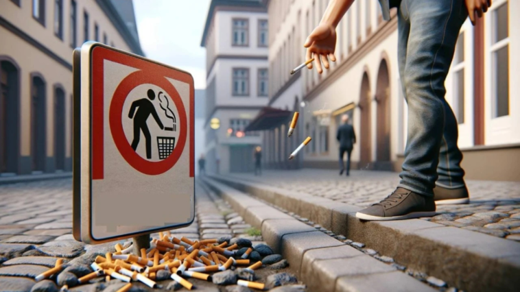 Alanya'da 48 kişiye 'sigara izmariti' cezası