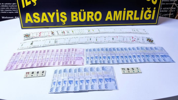 Alanya'da kumar operasyonu 10 kişiye para cezası