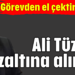 Ali Tüzün gözaltına alındı