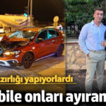 Antalya plakalı otomobil mutlu çifti hayattan kopardı