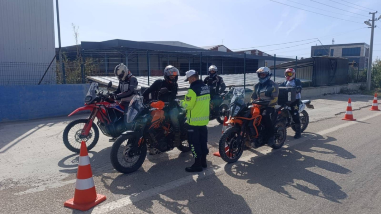 Antalya'da 114 motosiklet trafikten men edildi