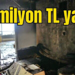 Antalya'da 1.5 milyon TL yandı