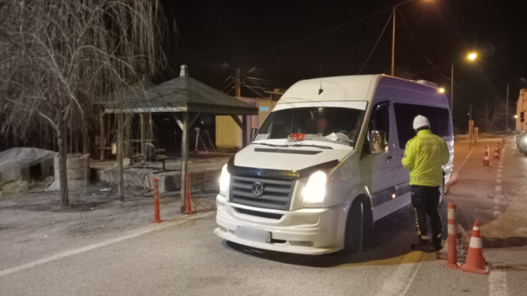 Antalya'da helikopter ve dron destekli trafik denetimi