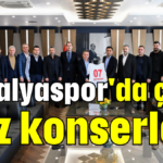 Antalyaspor'da çare yaz konserleri
