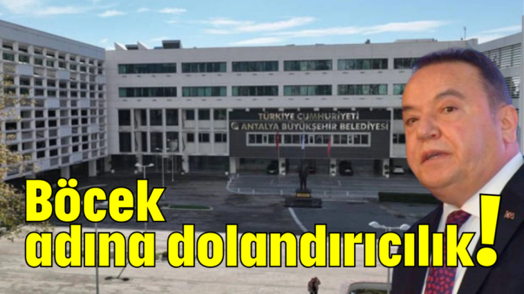 Böcek adına dolandırıcılık!