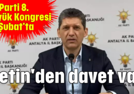 Çetin'den davet var