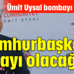 Cumhurbaşkanı adayı olacağım