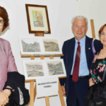 Doktor ressamların sergisi açıldı