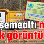 Döşemealtı'nda şok görüntüler