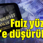 Faiz yüzde 45'e düşürüldü