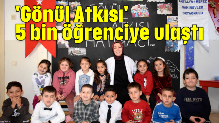 'Gönül Atkısı' 5 bin öğrenciye ulaştı