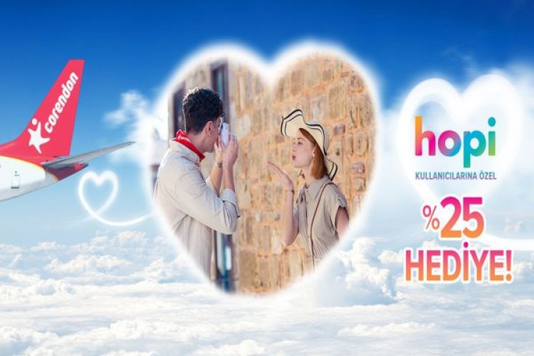 CORENDON AIRLINES VE HOPİ'DEN İŞBİRLİĞİ