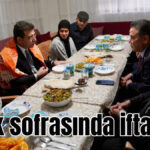 İmamoğlu, yörük sofrasında iftar açtı