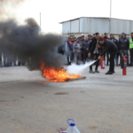 Kepez'de belediyecilere temel yangın güvenliği eğitimi verildi