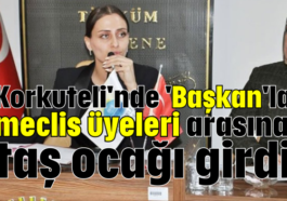Korkuteli'nde 'Başkan'la meclis üyeleri arasına taş ocağı girdi