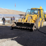 Korkuteli'nde yol seferberliği