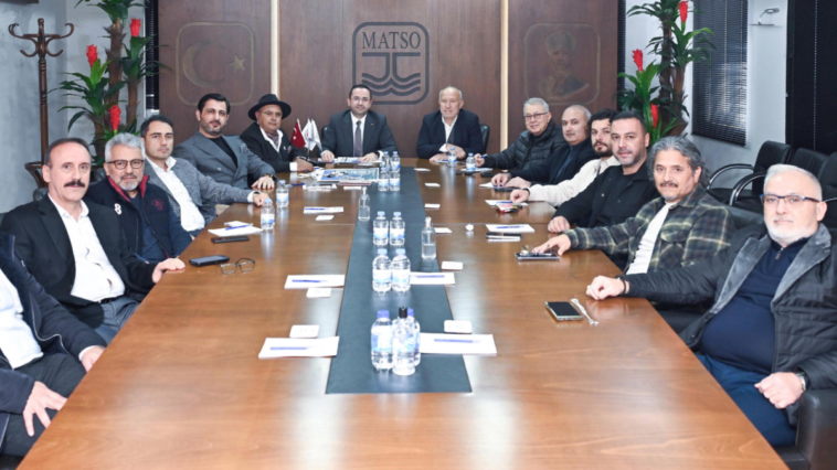 MATSO Başkanı Güngör, Manavgatlı turizmcileri ağırladı