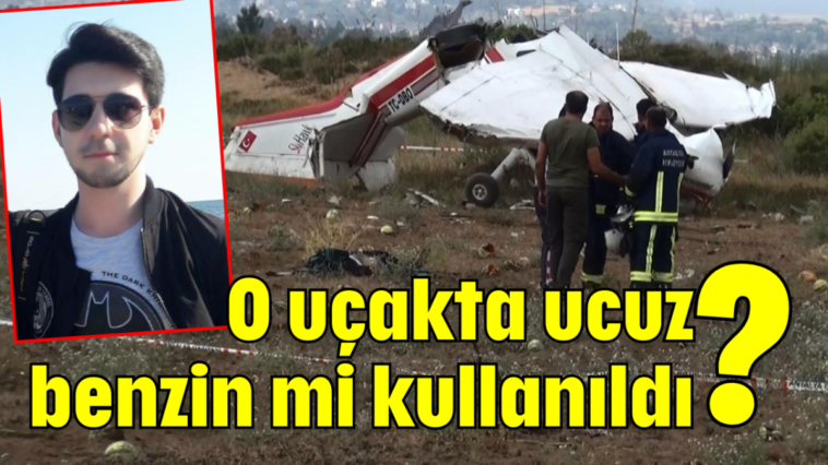 O uçakta ucuz benzin mi kullanıldı?