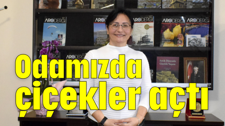 Odamızda çiçekler açtı