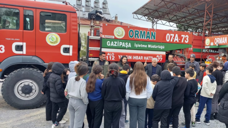 Orman köylüsüne yangın riski ve önlemleri anlatıldı