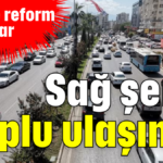 Sağ şerit toplu ulaşıma