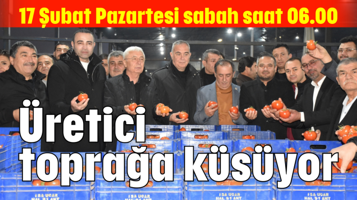 Üretici toprağa küsüyor