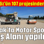 Varsak'ta Motor Sporları Yarış Alanı yapılıyor