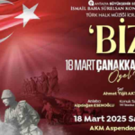 18 Mart'ta Çanakkale Zaferi Özel Konseri düzenleniyor