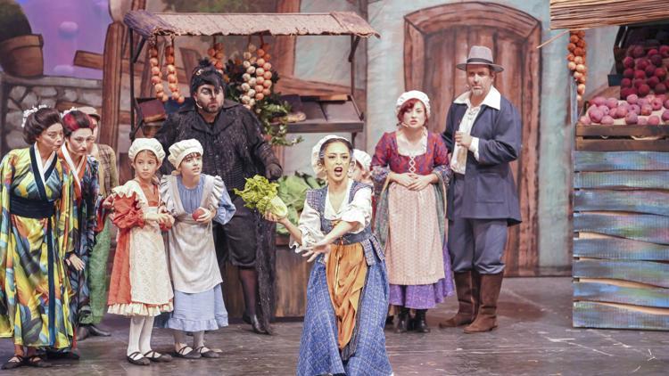 Çocuklar için Rapunzel operası