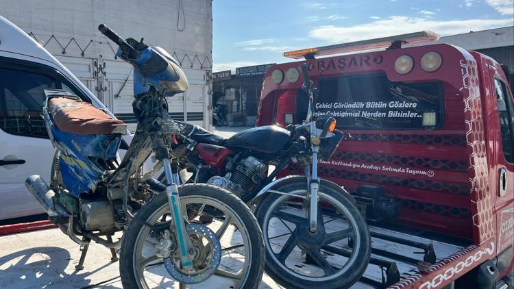 Antalyada motosiklet sürücülerine şok denetim