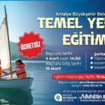 Büyükşehir’den Temel Yelken Eğitimi