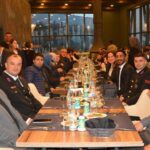 Korkutelide şehit aileleri ve gaziler iftarda buluştu