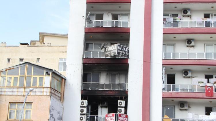 Pansiyonda yangın çıktı