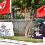 Mezarlıklarda buruk bayramlaşma