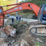 Alanya’nın kırsal mahalle yollarında bakım onarım çalışması