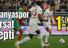 Alanyaspor fırsat tepti: 1-2