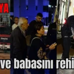 Anne ve babasını rehin aldı