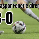 Antalyaspor Fener'e direnemedi: 3-0
