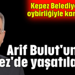 Arif Bulut'un adı Kepez'de yaşatılacak