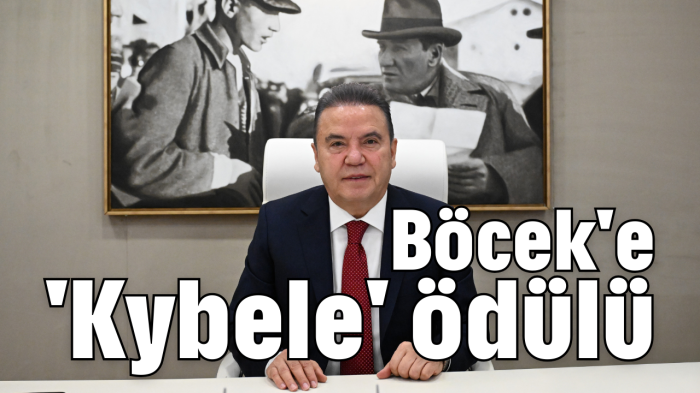 Böcek'e 'Kybele' ödülü