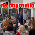 CHP'de bayramlaşma
