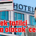 'Erkek tatilci fazla olacak' cezası