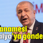 İddianamesi Antalya'ya gönderildi